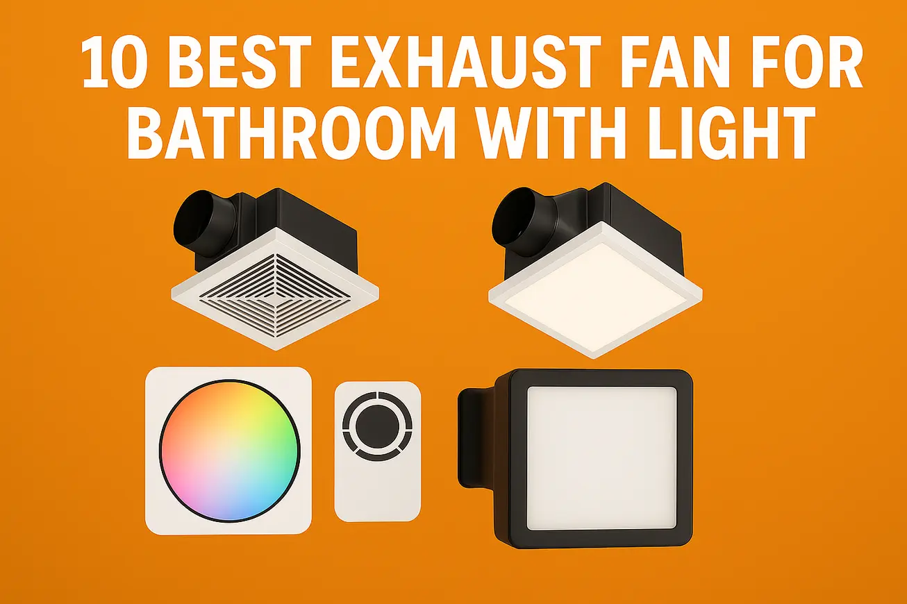 10 Best Exhaust Fan for Bathroom with Light - CasaNestler
